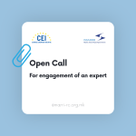 17 May 2023 – Open Call for Engagement of Expert