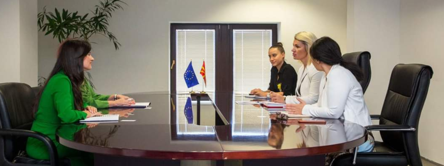 Meeting with the Deputy Minister for European Affairs of North Macedonia, Prof. Viktorija Trajkov, PhD