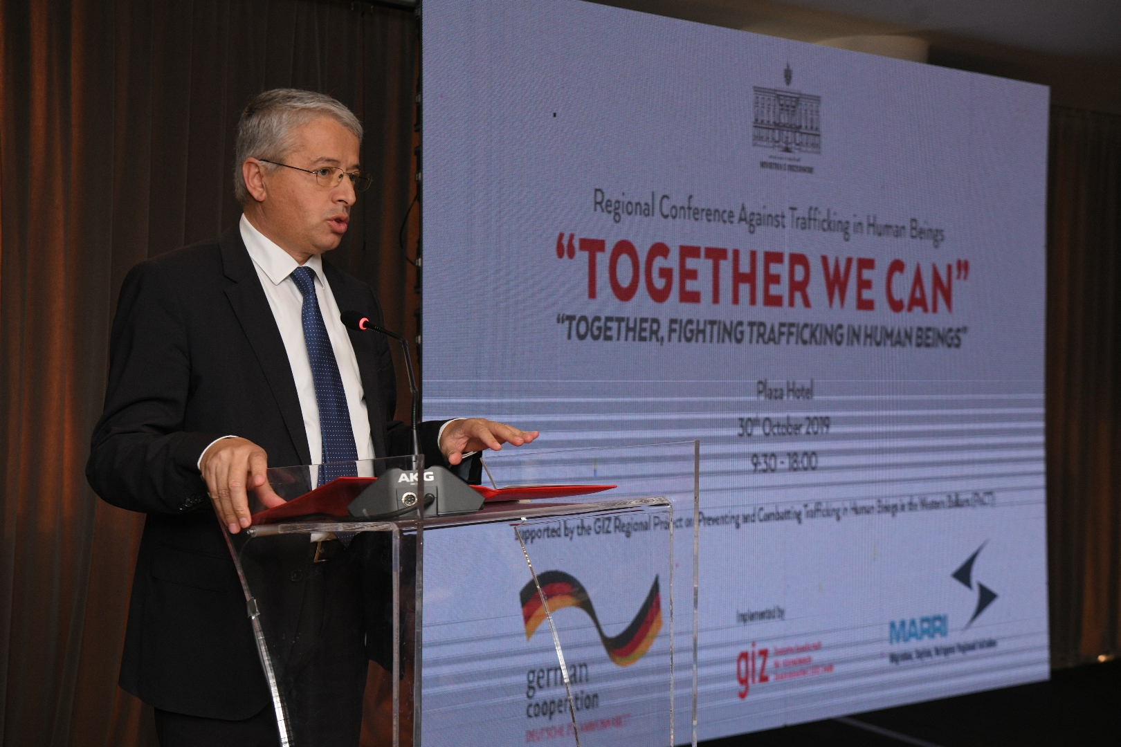 30 October 2019 – Regional Conference Against Trafficking in Human Beings – “Together we can – Together, fighting Trafficking in Human Beings”