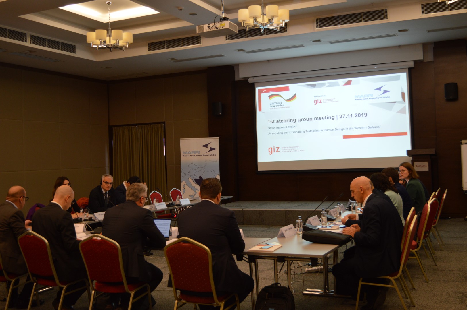 27 November 2019 – 1st Steering Group Meeting of the Regional Project on Preventing and Combatting Trafficking in Human Beings in the Western Balkans (PaCT)
