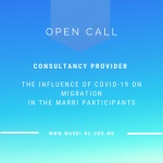 Open call – Consultancy provider for analysing the COVID-19 influence on migration in the MARRI Participants